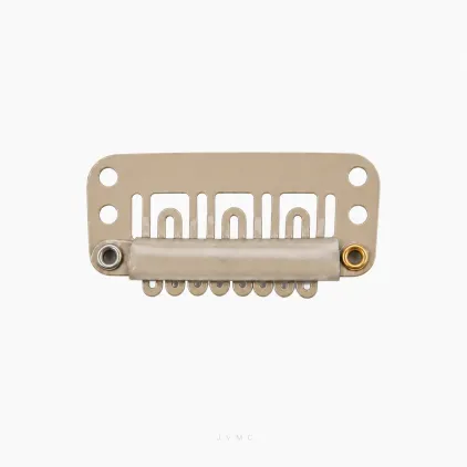 Clip beige volumateur et perruque | 20, 25 ou 30 mm