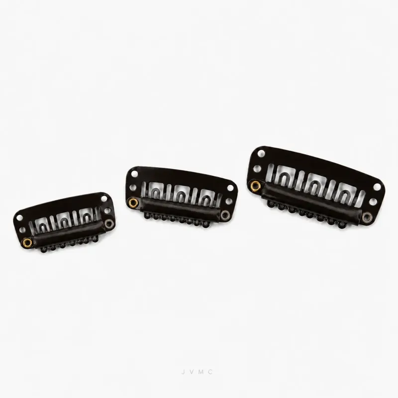 Clip brun volumateur et perruque | 20, 25 ou 30 mm