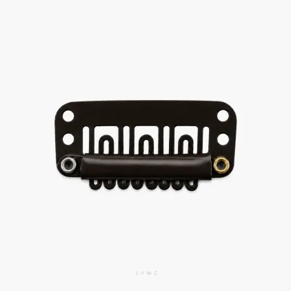 Clip brun volumateur et perruque | 20, 25 ou 30 mm