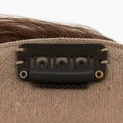Clip brun volumateur et perruque | 20, 25 ou 30 mm