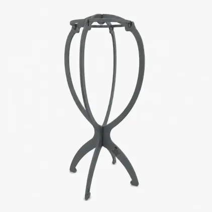Porte-perruque pliant Ellen Wille - Plastique gris foncé