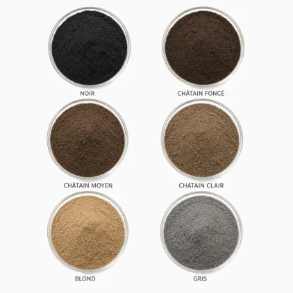 Poudre de cheveux densifiante Ecobell 25g - 9 teintes
