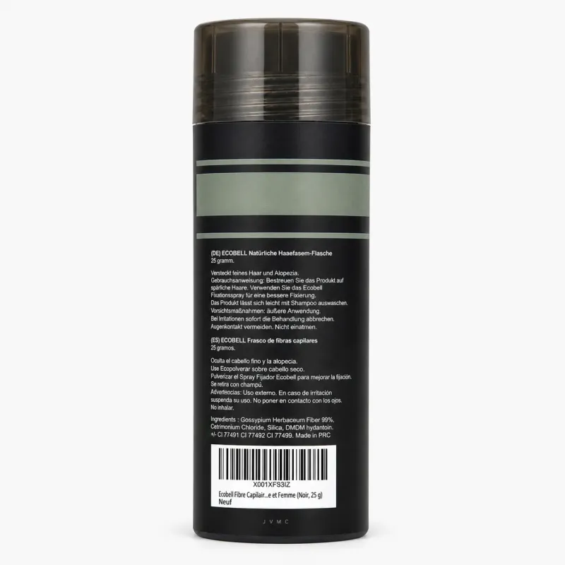 Poudre de cheveux densifiante Ecobell 25g - 9 teintes