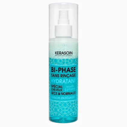 Conditionneur bi-phase Kerasoin 200 ml - Démêlant sans rinçage