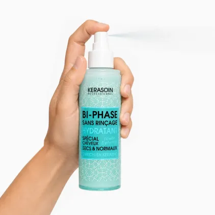 Conditionneur bi-phase Kerasoin 200 ml - Démêlant sans rinçage