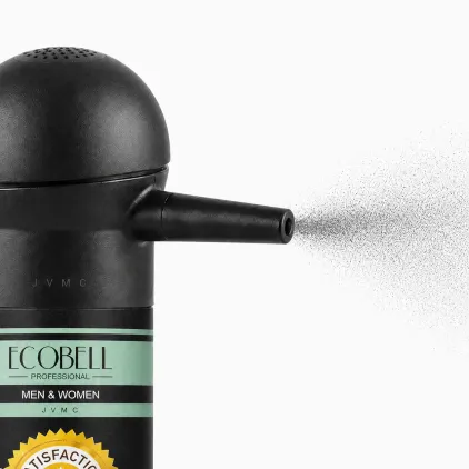 Spray applicateur poudre de cheveux - Application précise