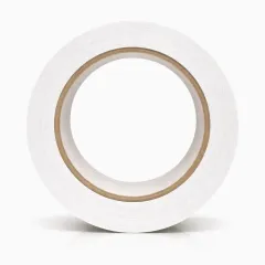 Adhésif capillaire toilé blanc | Fixation courte