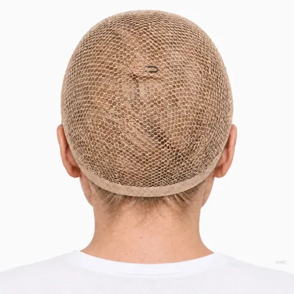 Bonnet filet beige sous perruque | Maintien des cheveux