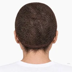 Bonnet filet brun sous perruque | Maintien des cheveux