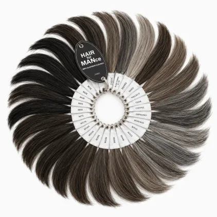 Nuancier HairMANia | Perruques homme Ellen Wille
