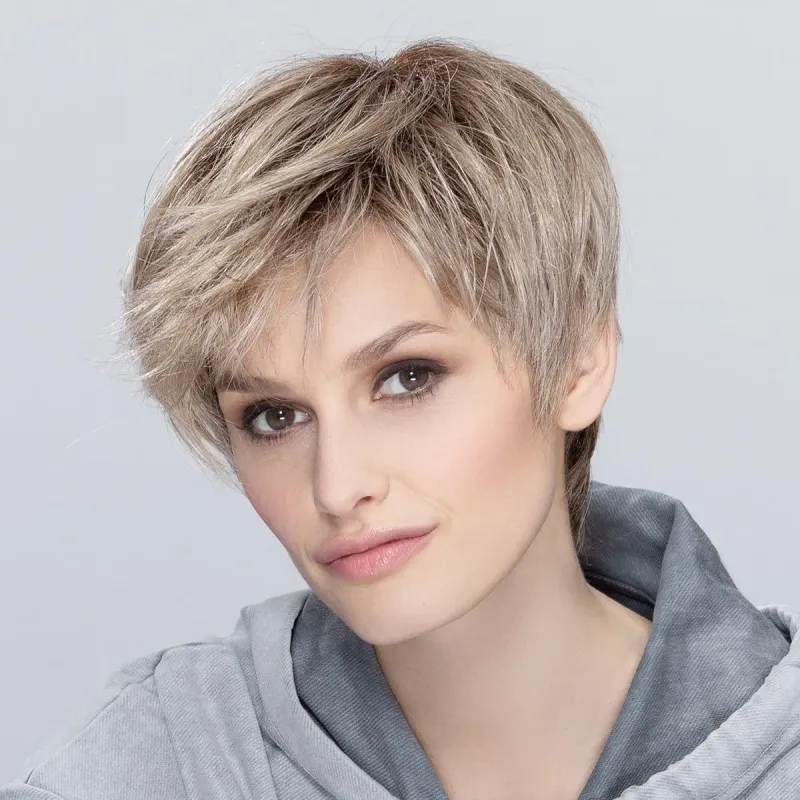 Perruque femme Seven Mono Part Ellen Wille - Pixie contrastée