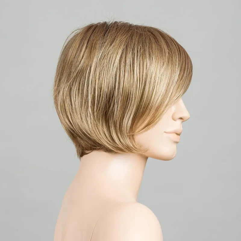Perruque femme Java - Bob plongeant en cheveux synthétiques