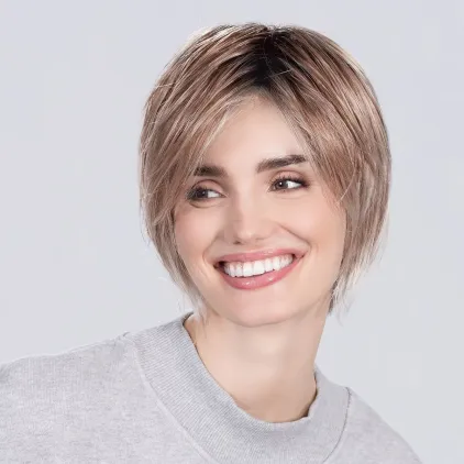 Perruque femme Java - Bob plongeant en cheveux synthétiques