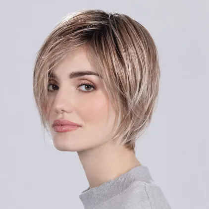 Perruque femme Java - Bob plongeant en cheveux synthétiques