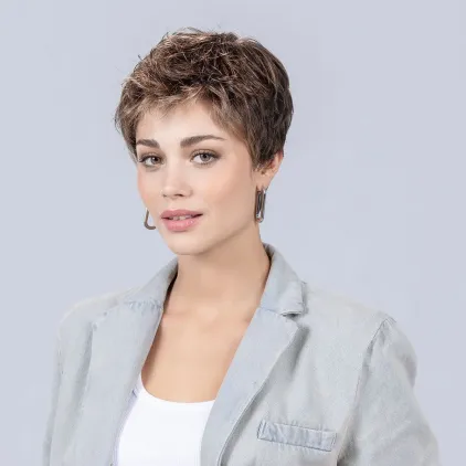Perruque femme Tab - Coupe courte asymétrique, 12 coloris