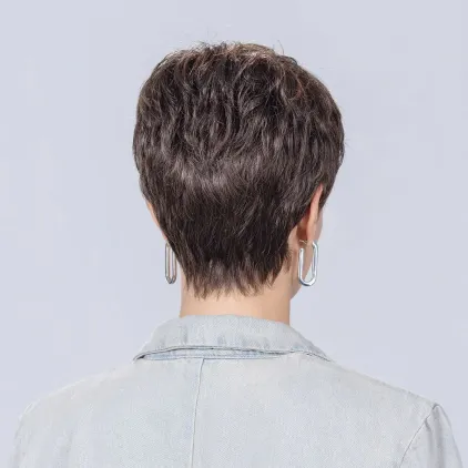 Perruque femme Tab - Coupe courte asymétrique, 12 coloris