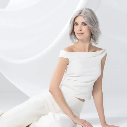 Perruque femme Elegance Mono - Bob mixte, mono intégral