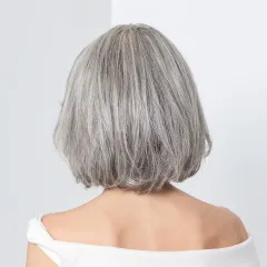 Perruque femme Elegance Mono - Bob mixte, mono intégral