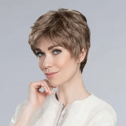 Perruque femme Carol - Coupe courte dégradée, 12 coloris