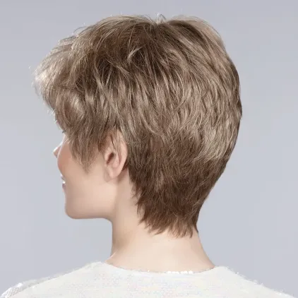 Perruque femme Carol - Coupe courte dégradée, 12 coloris