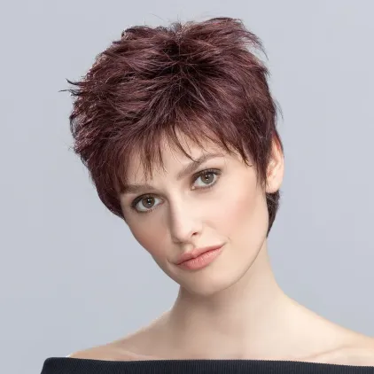 Perruque femme Jolly II - Pixie à lace front, 13 coloris