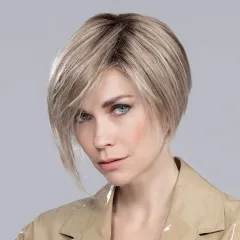 Perruque femme Rich Mono - Bob asymétrique, monofilament