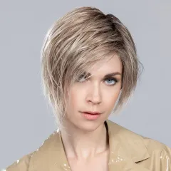 Perruque femme Rich Mono - Bob asymétrique, monofilament