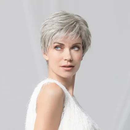 Perruque femme Encore Mono - Coupe courte mixte, fait main