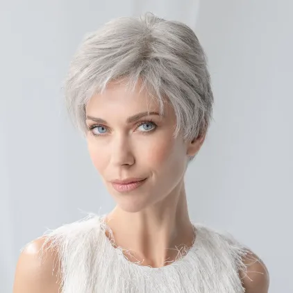 Perruque femme Encore Mono - Coupe courte mixte, fait main