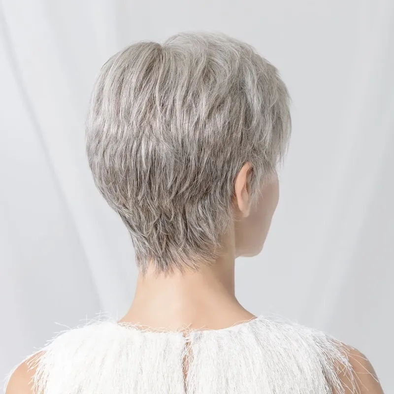 Perruque femme Encore Mono - Coupe courte mixte, fait main