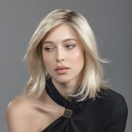 Perruque femme Flirt - Long bob à attacher, lace front