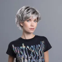 Perruque femme Raise - Coupe courte asymétrique, 12 teintes