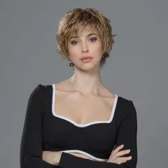 Perruque femme Raise - Coupe courte asymétrique, 12 teintes