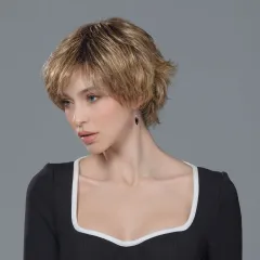 Perruque femme Raise - Coupe courte asymétrique, 12 teintes