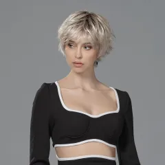 Perruque femme Raise - Coupe courte asymétrique, 12 teintes