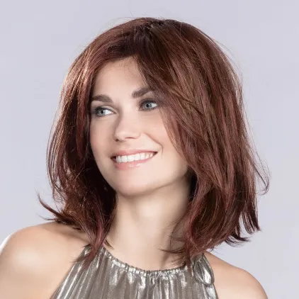 Perruque femme Melody Mono - Mi-longue coiffable, mono top
