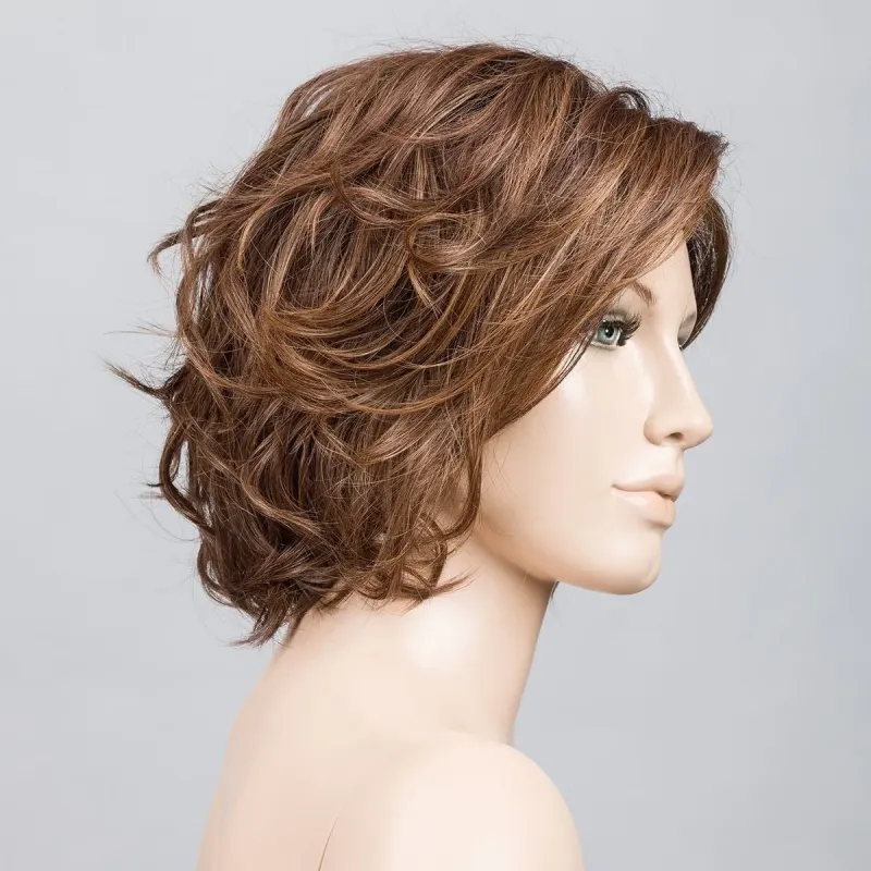 Perruque femme Sound Mono Part - Carré ondulé coiffable