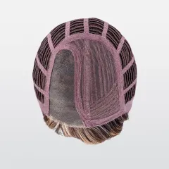 Perruque femme Sound Mono Part - Carré ondulé coiffable