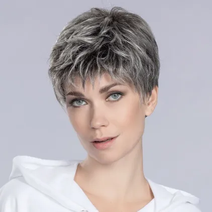Perruque femme Yoko - Pixie coiffable au fer, 13 teintes