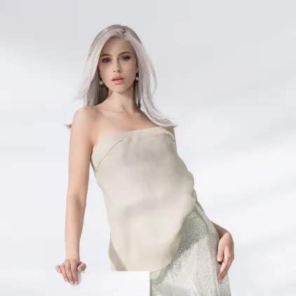 Perruque femme Affair - Cheveux longs 100% fait main