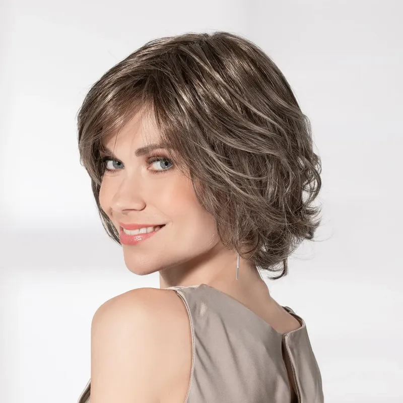 Perruque femme Bloom - Boucles souples, 100% fait main