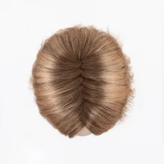 Perruque femme Esprit - Mi-longue 100% fait main, sans crêpage