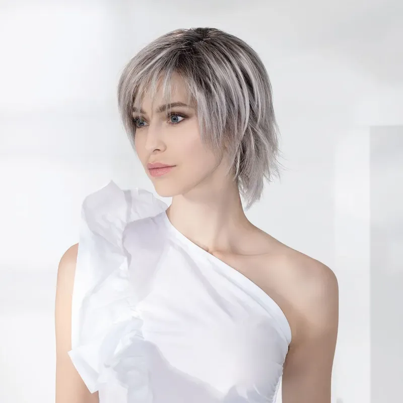 Perruque femme Fame - Coupe courte 100% fait main, 62 g