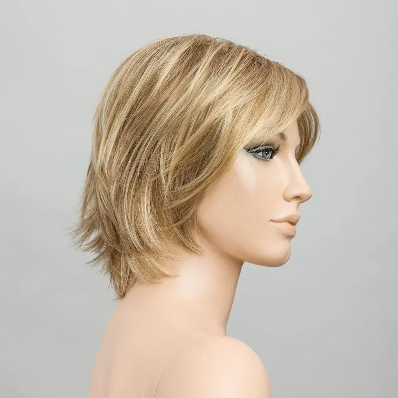 Perruque femme Fame - Coupe courte 100% fait main, 62 g