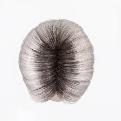Perruque femme Icone - Long bob 100% fait main, 90 g