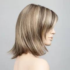 Perruque femme Icone - Long bob 100% fait main, 90 g