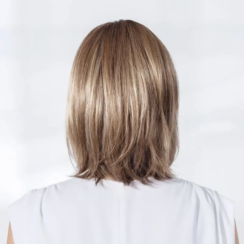 Perruque femme Icone - Long bob 100% fait main, 90 g