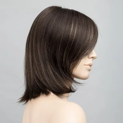 Perruque femme Icone - Long bob 100% fait main, 90 g