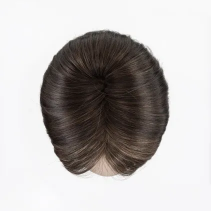 Perruque femme Icone - Long bob 100% fait main, 90 g