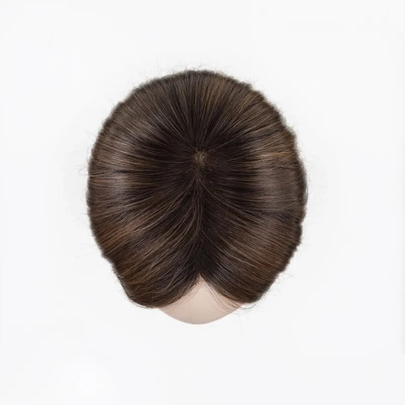 Perruque femme Mirage - Mi-longue coiffable, 100 % fait main